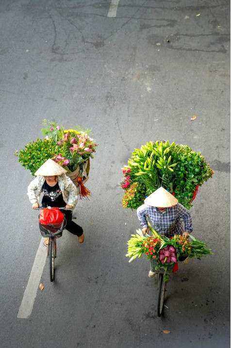 Bouquet van on location
